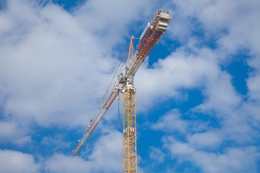 İnşaat vinç güzel cennet karşı