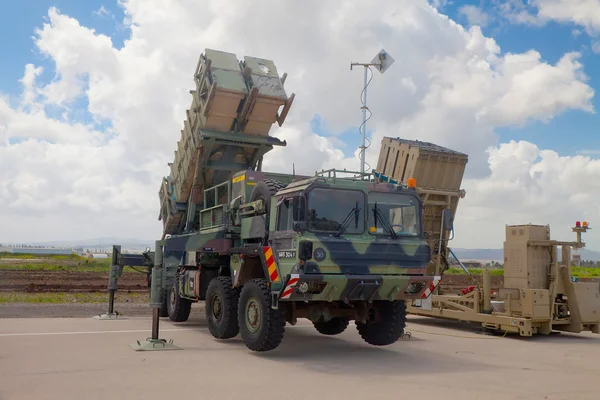 Patriot Guided Missile System at exhibition