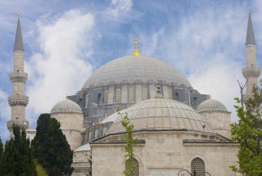 Istanbul'da büyük Mocque