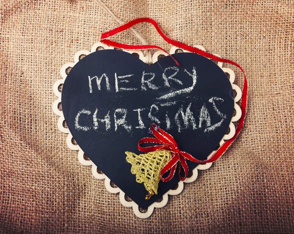 Merry Christmas sign Instagram style — Stock Photo, Image