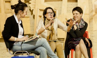 Emotional meeting of writer Vigdis Hjort with readers at the 6th International Festival BOOK ARSENAL