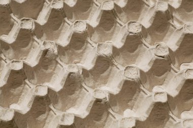 Yumurta karton tepsi, yinelenen arka plan gibi soyut resim seçici odak