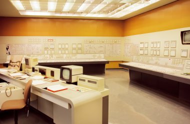 Eski bilgisayar sistem Denetim Masası içinde Zwentendorf nükleer santral