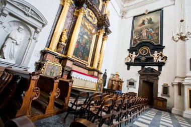 Kilise Aziz Peter ve Paul dini sembollerin 1619 inşa