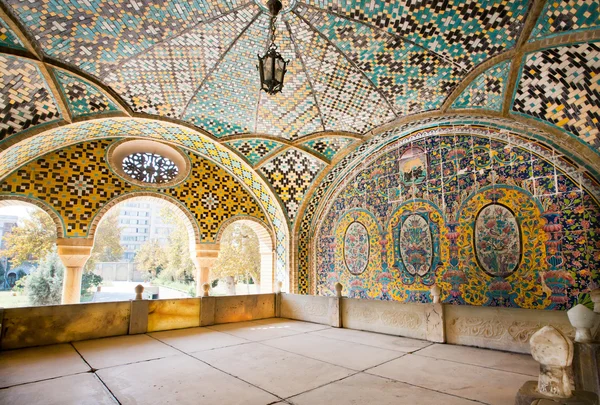 Beautiful terrace in the Golestan Palace — Stock Photo, Image