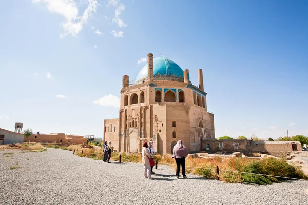 Mausoleum Dome of Soltaniyeh became the UNESCO World Heritage site — ストック写真