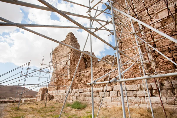 Ruined city in the mountains — Stock Photo, Image