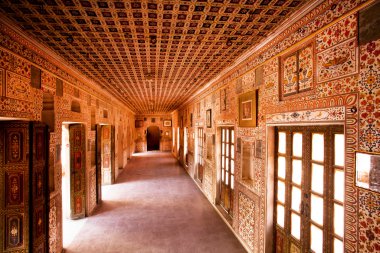 Inside the royal palace in India