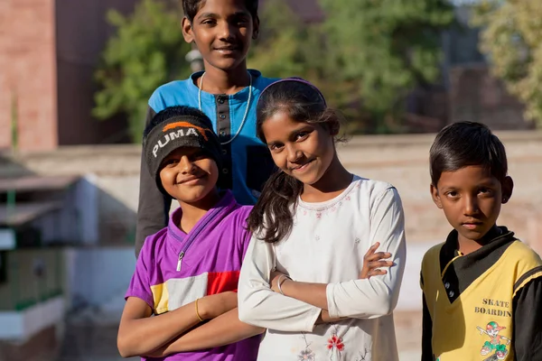 Friends in India — Stock Photo, Image