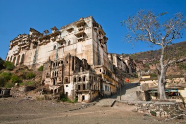 Fort Rajasthan büyük 17 yüzyıl Sarayı. 