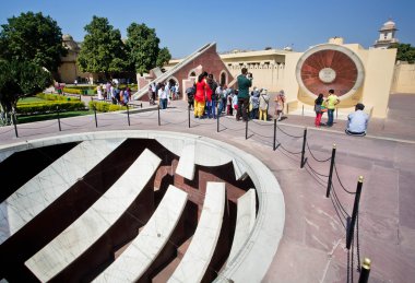 Astronomik araç Jai Prakash Yantra ile Gözlemevi Jantar Mantar