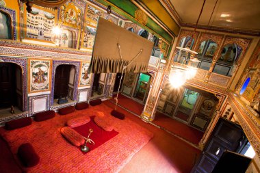 Konak oda iç zengin Hint ailesine ait