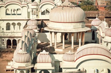 Hindistan'daki Hindu tapınaklarının taş çatısı
