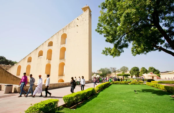 Dziwne architektura Obserwatorium Jantar Mantar w Indiach — Zdjęcie stockowe