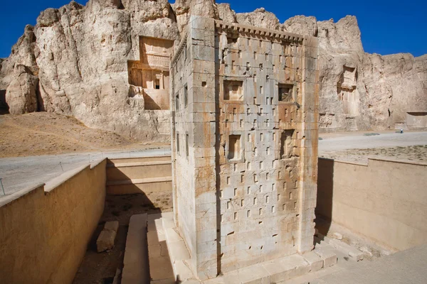 Cubo de Zoroastro, século V a.C.. Persépolis Irão — Fotografia de Stock