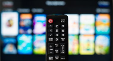 TV uzaktan kumanda Smarttv işletim sistemi karşı.