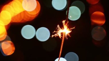 Şenlik arka planında Bengal yangını.