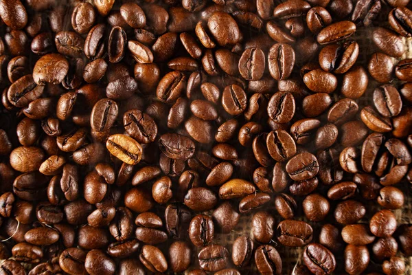 Freshly Roasted Coffee Suitable Background — Stock Photo, Image