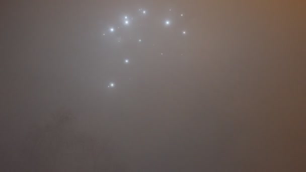 Vuurwerk Lucht Nieuwjaarsviering — Stockvideo