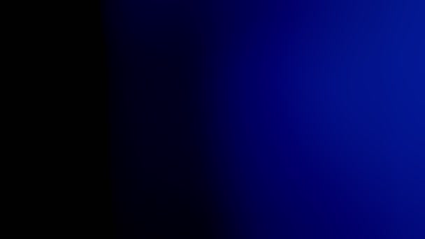 Neonowe Niebieskie Światło Przecieka Tło Efektu Prawdziwy Strzał — Wideo stockowe