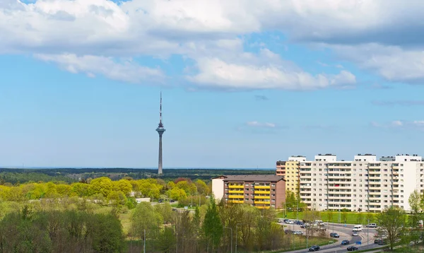 Lasnamae Bölgesinden Tallinn Kulesinin Görüntüsü — Stok fotoğraf