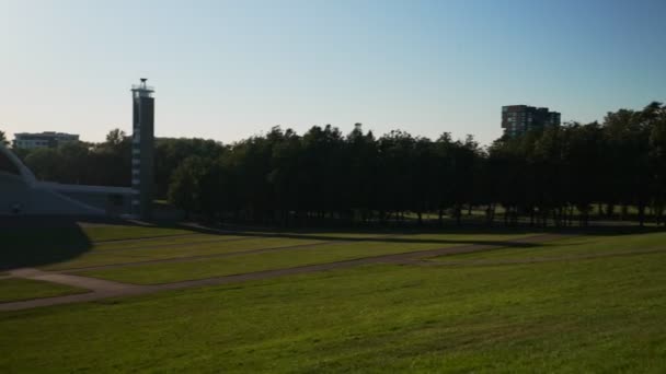 Festival Canção Tallinn Grounds Hora Verão — Vídeo de Stock