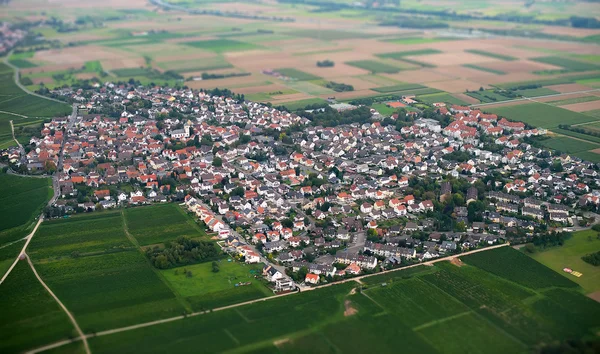 Old town. View from the plane. — Free Stock Photo