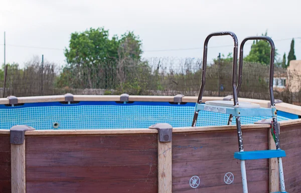 Very old pool outdoors. — Stock Photo, Image