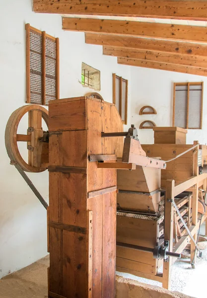 Parte da máquina de feijão medieval . — Fotografia de Stock