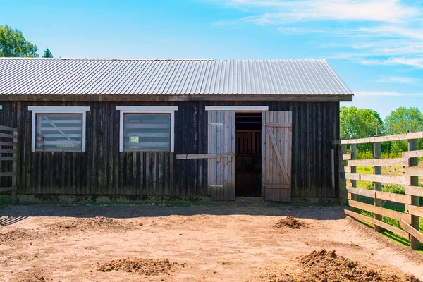 Picture of Old rural stable. — Stock Photo, Image