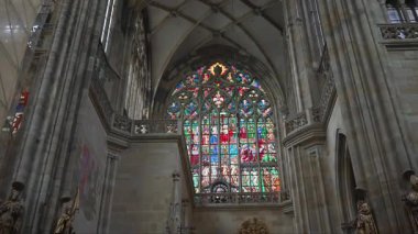 Prag, Çek Cumhuriyeti - 07.05.2025: Saint Vitus Katedrali.