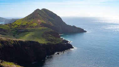 Ponta Sao Lourenco 'nun sabah manzarası.
