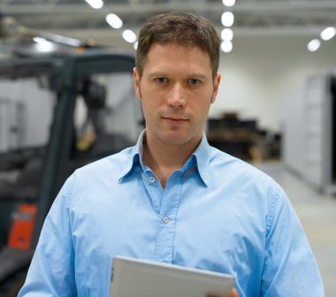 Tablet pc depo ile yakışıklı Danışmanı.