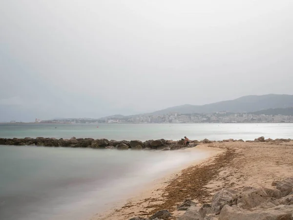 El portixol plaj alanı, playa de Palma, mallorca