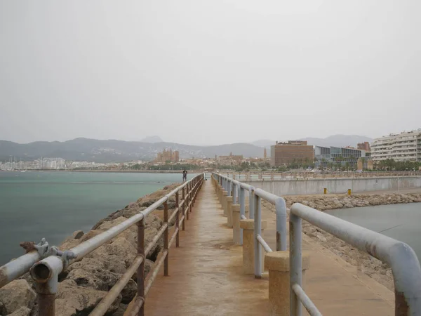 El portixol plaj alanı, playa de Palma, mallorca