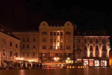 Slovakya 'daki Nitht' te bratislava