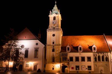 Slovakya 'daki Nitht' te bratislava