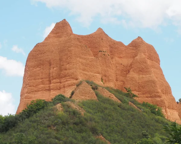 LAS MEDULAS 'ın doğal manzarası, Leon, Castilla - Leon, İspanya