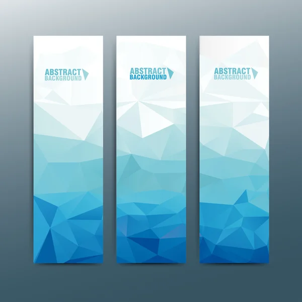 Abstrakt vektor vertikal banner — Stock vektor