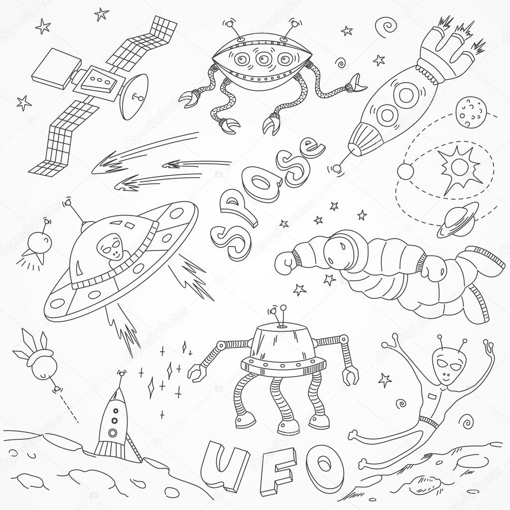 Outer Space Design Elements