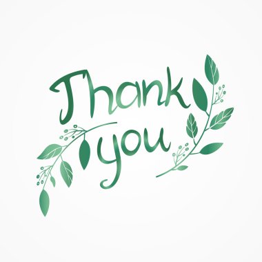 çiçek teşekkür kartı