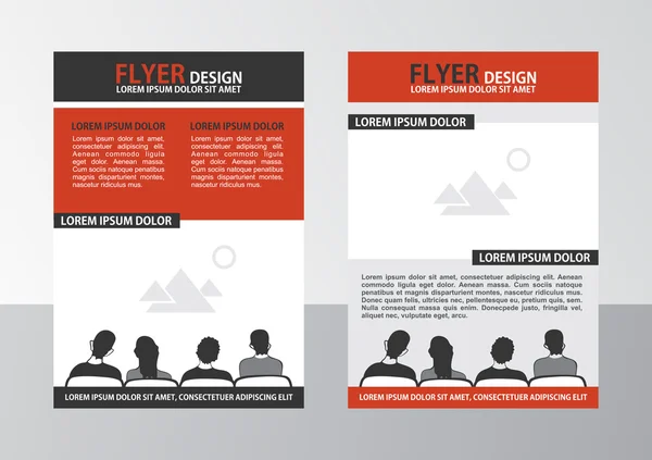 Brochure Template. Flyer Layout. — Stock Vector