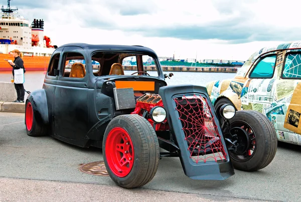 Hotrod. Automotive-show "Autophoto" — Stockfoto