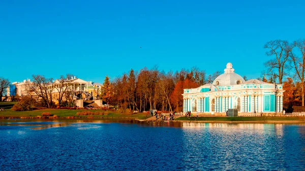 Cameron Gallery Grotto Pavilion Tsarskoe Selo Pushkin São Petersburgo Rússia — Fotografia de Stock