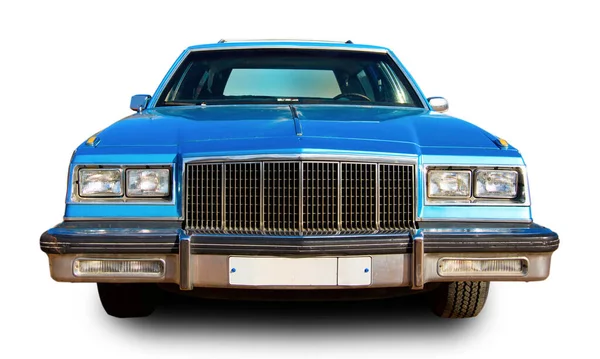 American Car Buick Electra Estate Wagon Isolato Sfondo Bianco — Foto Stock