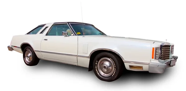 1982 Lincoln Mark American Classic Luxury Coupe Geïsoleerd Witte Achtergrond — Stockfoto