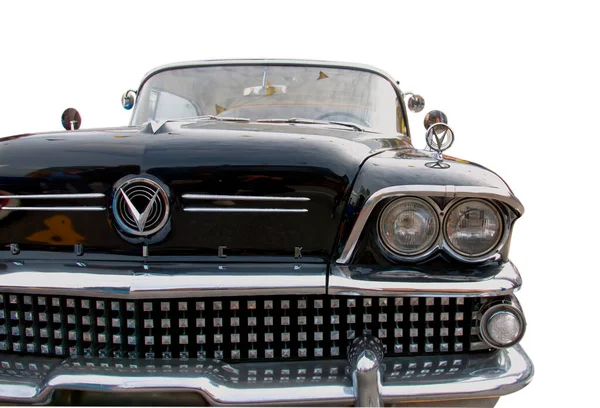 Κλασική Αμερικανική Vintage Αυτοκίνητο Buick Special 1958 Απομονώνονται Λευκό Φόντο — Φωτογραφία Αρχείου