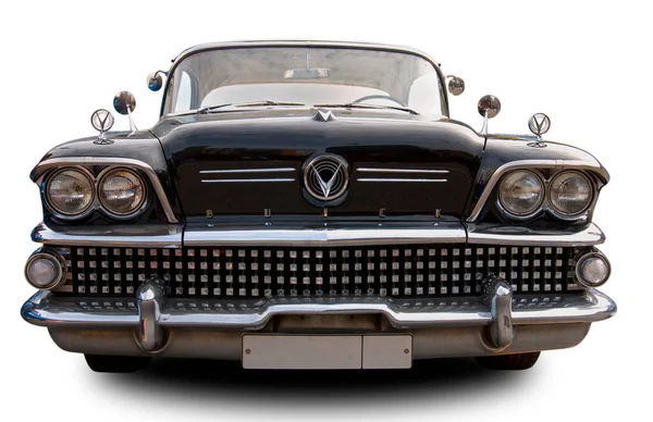 Classique Américaine Voiture Vintage Buick Special 1958 Isolé Sur Fond — Photo