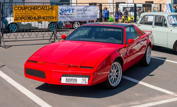 Coche Clásico Americano Tercera Generación 19821992 Pontiac Firebird Autofoto Show — Foto de Stock