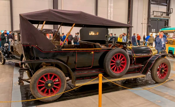 São Petersburgo Abr 2021 Raro Automóvel Luxo Francês Vintage Delaunay — Fotografia de Stock